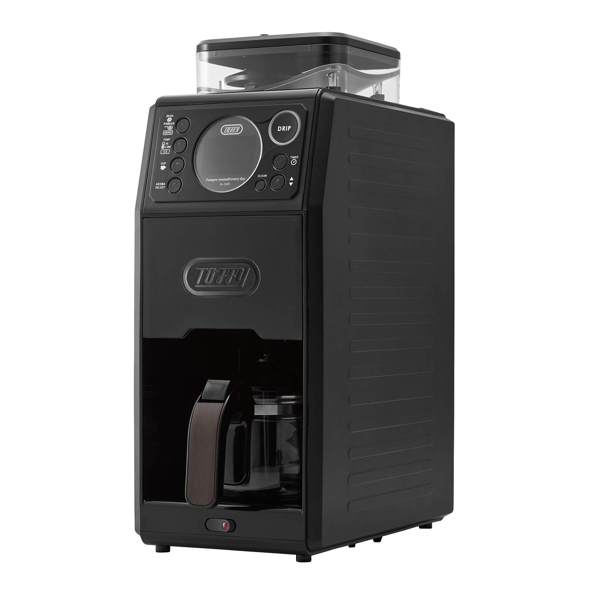 ラドンナ Toffy 全自動ミル付カスタムドリップコーヒーメーカー K-CM9