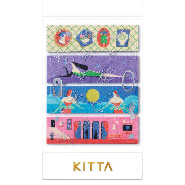 KITTA（キッタ）KITC002 ワクセイ（シルバー箔）｜キングジム