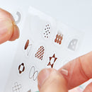 KITTA COLLAGE スイサイ（シルバー箔）