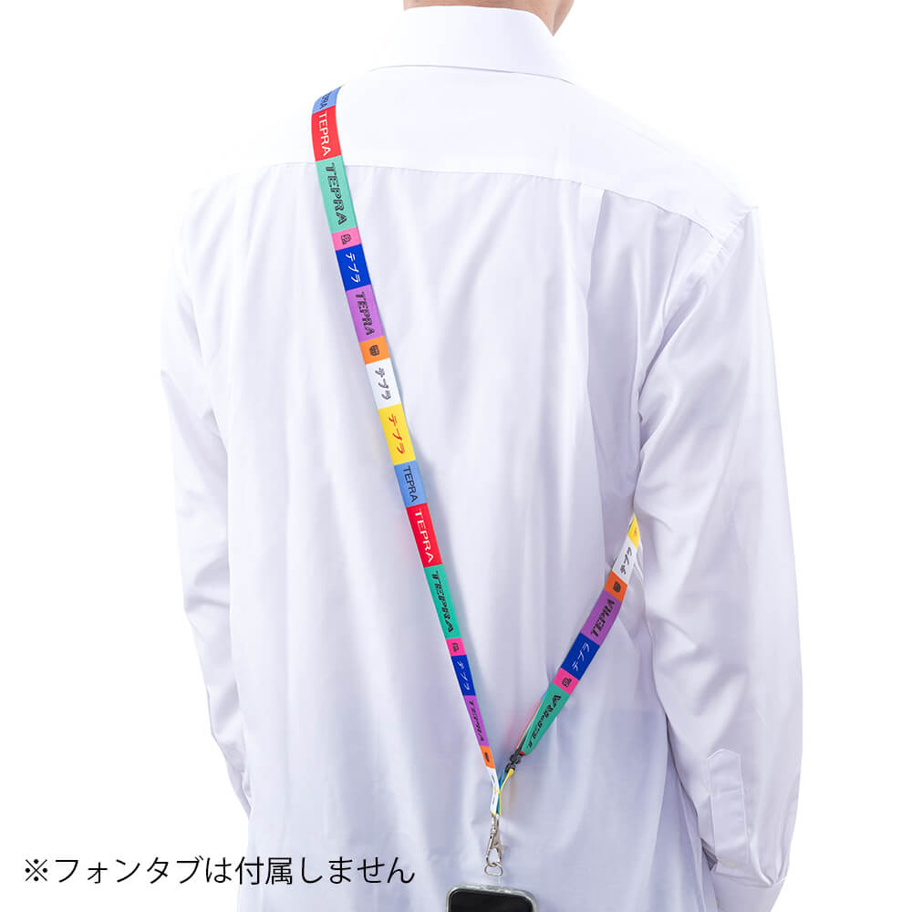 テプラ」ラベル風ショルダーストラップ＜ストア限定＞｜キングジム公式