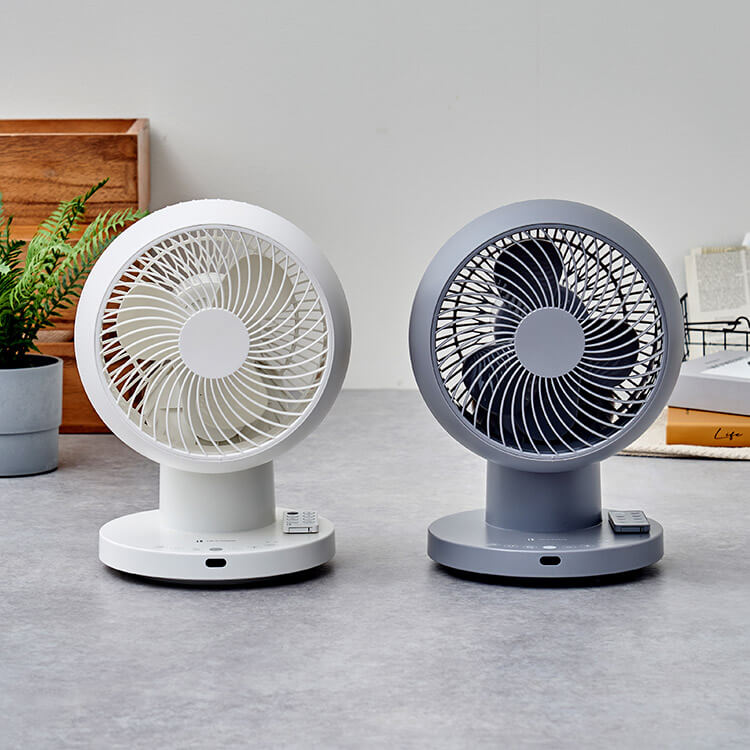 ライフオンプロダクツ 完全分解式DC3Dサーキュレーター リモコン付