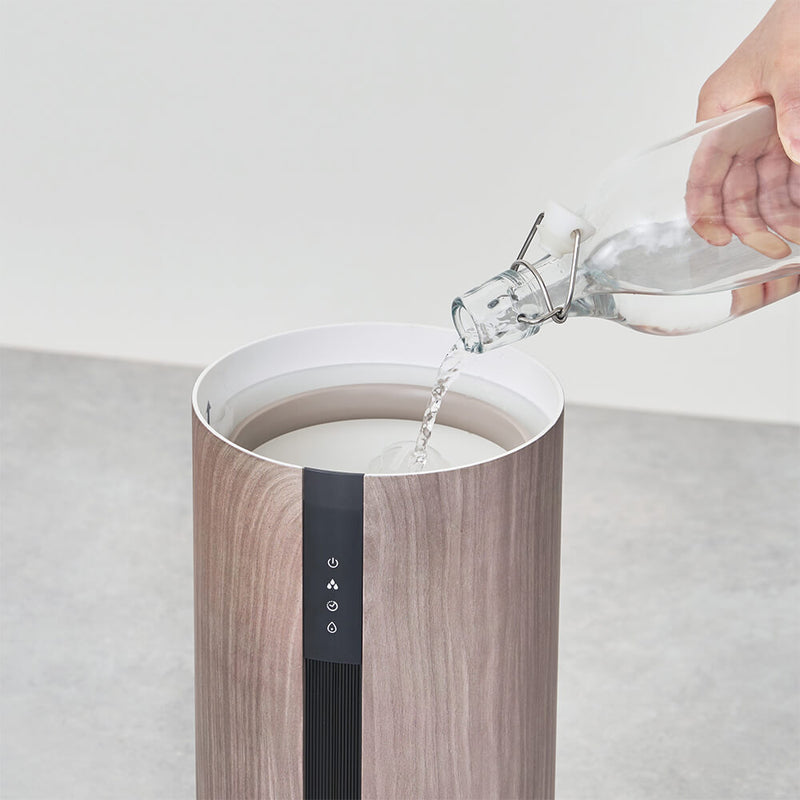 ライフオンプロダクツ 上部給水超音波式加湿器 -Premium WOOD-【LCAHF009】