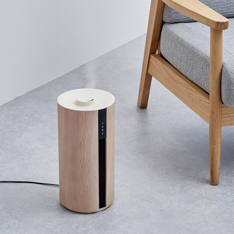 ライフオンプロダクツ 上部給水超音波式加湿器 -Premium WOOD-【LCAHF009】