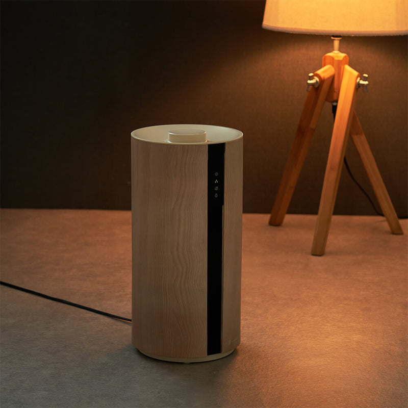 ライフオンプロダクツ 上部給水超音波式加湿器 -Premium WOOD-【LCAHF009】