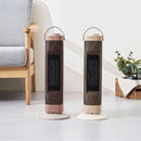 ライフオンプロダクツ タワー型セラミックファンヒーター -Premium WOOD-セット【LCAWA006】