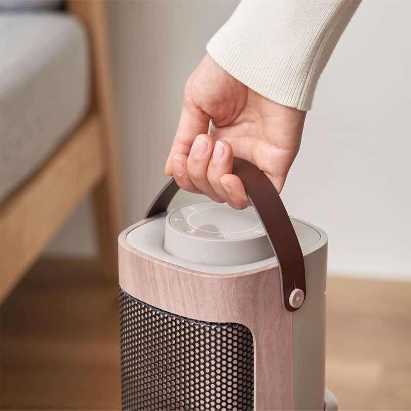 ライフオンプロダクツ タワー型セラミックファンヒーター -Premium WOOD-セット【LCAWA006】