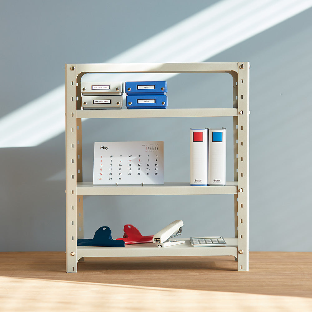 アンティーク　ヴィンテージ　ペーパーラック 福永紙工】paper rack 紙製 オープンラック｜キングジム公式