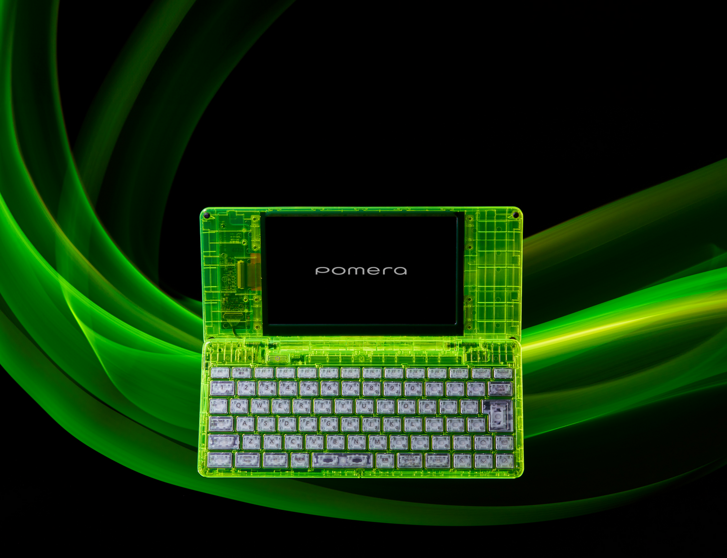 【値下げ可能】キングジム ポメラ DM250XY 限定 限定】デジタルメモ「ポメラ」DM250XY Crystal Neon Yellow