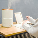 ライフオンプロダクツ PRISMATE キレイなミストで加湿するダブル抗菌 上部給水超音波式加湿器セット【PR-HF064】