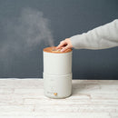 ライフオンプロダクツ PRISMATE キレイなミストで加湿するダブル抗菌 上部給水超音波式加湿器セット【PR-HF064】