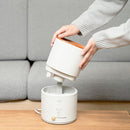 ライフオンプロダクツ PRISMATE キレイなミストで加湿するダブル抗菌 上部給水超音波式加湿器セット【PR-HF064】