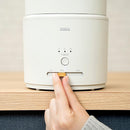 ライフオンプロダクツ PRISMATE キレイなミストで加湿するダブル抗菌 上部給水超音波式加湿器セット【PR-HF064】