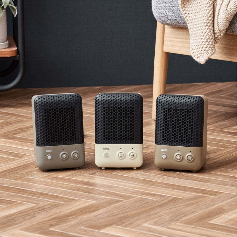 ライフオンプロダクツ PRISMATE 人感センサー付セラミックファンヒーター 【PR-WA023】