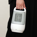 ライフオンプロダクツ PRISMATE 首振り機能付セラミックファンヒーターセット【PR-WA025】