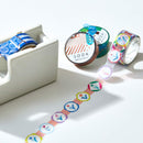 透明マスキングテープ SODA（ピンクゴールド箔タイプ）タンポポ