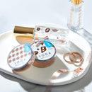 透明マスキングテープ SODA（ピンクゴールド箔タイプ）ミックス3