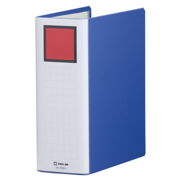 キングジム Dリングファイル(脱・着)A4タテ 2穴 250枚収容 背幅40mm 黒 687 1セット(10冊) キングジム Dリングファイル(脱・着)A4タテ 2穴 350枚収容 背幅50mm