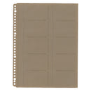 名刺ホルダー A4判30穴(3倍発泡PPタイプ)