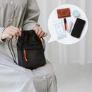 「ハンディポーチ」カバンの中でも外でも使いやすい巾着型ポーチ