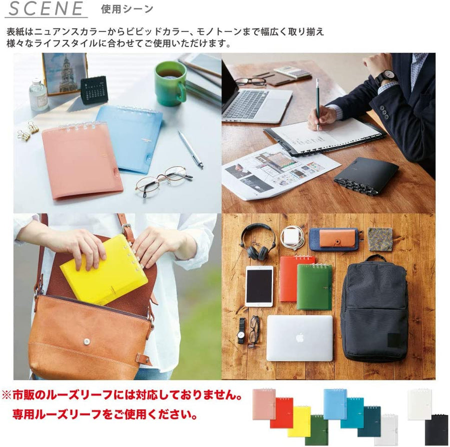 キングジム公式ストア コンパックノート 9855 A5 B5 A4 二つ折り