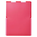 スーパーハードホルダー5山インデックス ワイドオープン透明