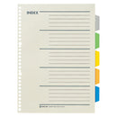 カラーインデックス(多穴) A4タテ型