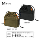 「ハンディポーチ」カバンの中でも外でも使いやすい巾着型ポーチ