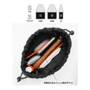 「ハンディポーチ」カバンの中でも外でも使いやすい巾着型ポーチ