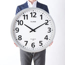 ザラージ 大型電波掛時計(直径50cm) 電池寿命5年間・防滴