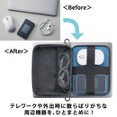 ノートPCに貼り付けるポーチ