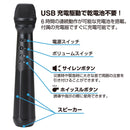 「スピーカー付きマイク」スピーカーとマイクが一体となったマイク型拡声器