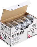 「テプラ」PROテープカートリッジ 白ラベル ロングタイプ