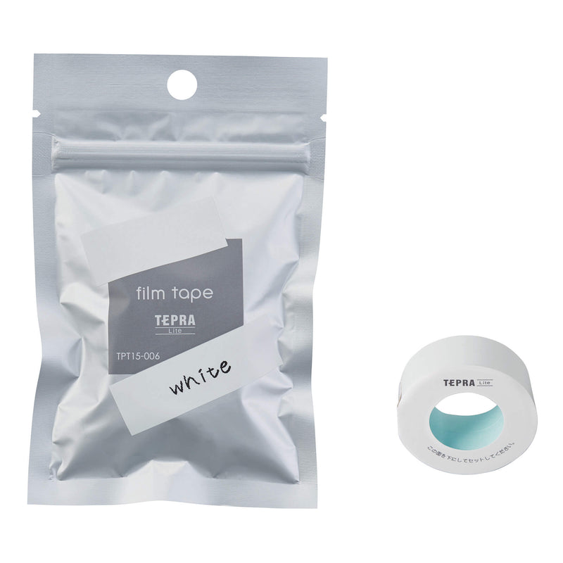 「テプラ」Lite フィルムテープ TPT15-006 ホワイト