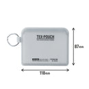 「テクスポーチ」シリコン素材のマルチポーチ