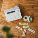 「テプラ」Lite フィルムテープ TPT13C-001 スワン