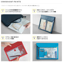 フラッティ かさばらないバッグインバッグ