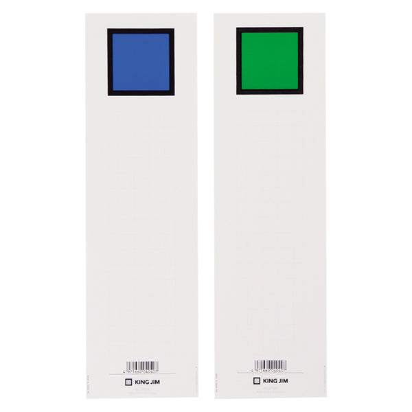 キングページ 973GXアオ キングファイルGX(タテ型)片開き キングジム 青色 サイズA4